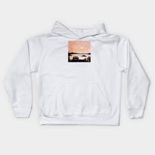 Crater Lake Van Life Kids Hoodie